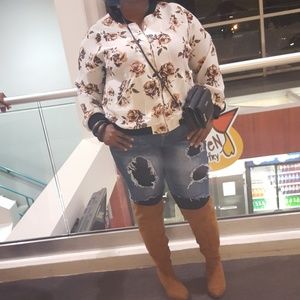 Ladies floral jacket